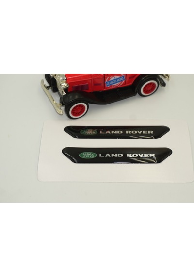 Land Rover Logo Çamurluk Yanı Ve Ayna Metalize Damla Desen 3M Log