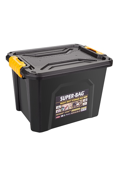Süper Bag Geniş Hacimli Kilitli Saklama Kutusu 18 Lt Asr-4034