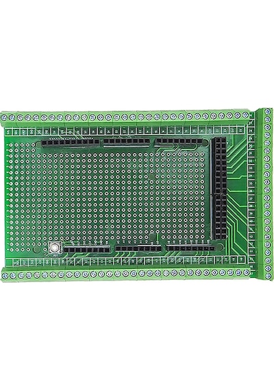 Arduino Mega 2560 Terminal Adaptör Shield Klemens Genişleme Kartı Prototipleme Kolay Bağlantı