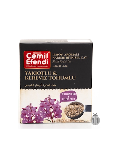 Cemil Efendi Yakıotlu Kereviz Tohumlu Karışık Bitki Çayı 60'lı Süzen Poşet 90 G