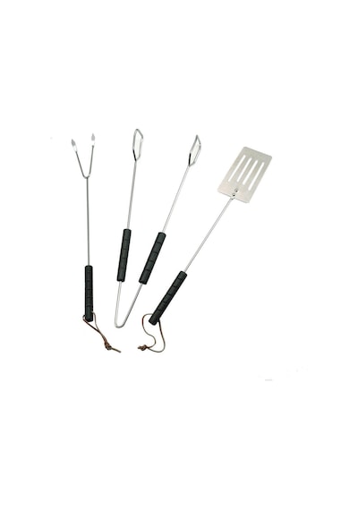 Landmann 101 Mangal Araç Seti 3 Parça 38Cm Krom
