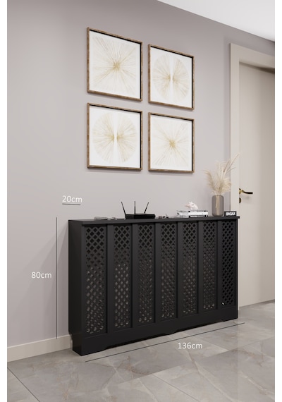 Dekoratif Petek Kaplama Modern Kalorifer Peteği Gizleme Ünitesi 11 Desen 9 Renk İç Ölçü 136 Cm Dış Ölçü 140 Cm Petek 136 Siyah D7 Dekoratif Petek Kaplama Modern Kalorifer Peteği Gizleme Ünitesi 11 Desen 9 Renk İç Ölçü 136 Cm Dış Ölçü 140 Cm Petek 136 Siyah D7