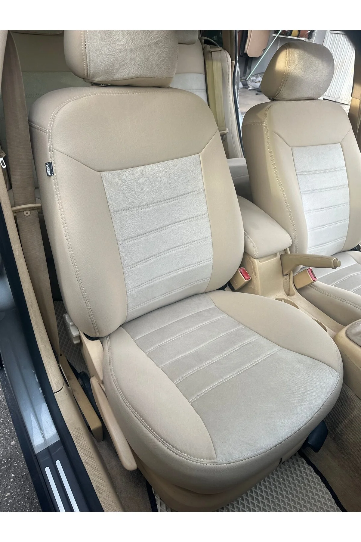Volkswagen Passat B5,5 Araca Özel Koltuk Kılıfı Bej