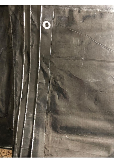Siyah Çadır Branda 230 Gr 8 Metre X 6 Metre Çadır