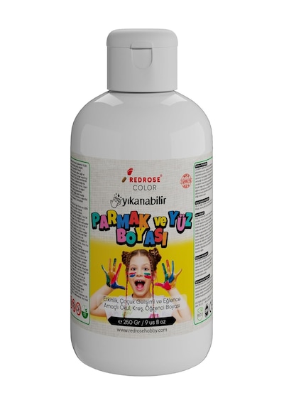 Beyaz Parmak Boyası 250gr