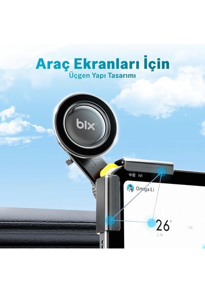 Tch03 Çok Açılı Ayarlanabilir Araç Ekranı Ve Monitör Üstü İçin Teleskopik Manyetik Telefon Tutucu 2 Mixed