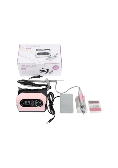 Fontenay Zs-717 Elektirkli Tırnak Törpüsü Makinesi 65w 35000 Rpm Beyaz Pembe