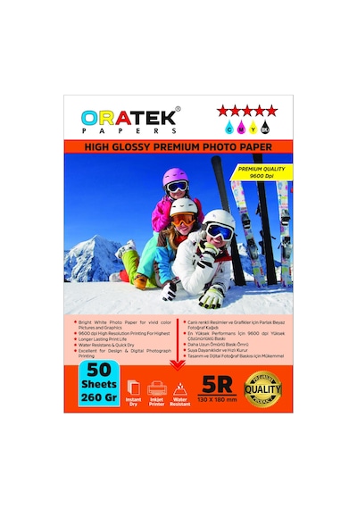 Canon Pixma G2470 Evertday Premium Parlak 13 x 18 CM Fotoğraf Kağıdı 260 G 50 Adet