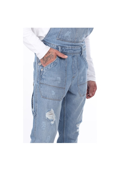 Erkek Jean Tulum Pantolon Mavi