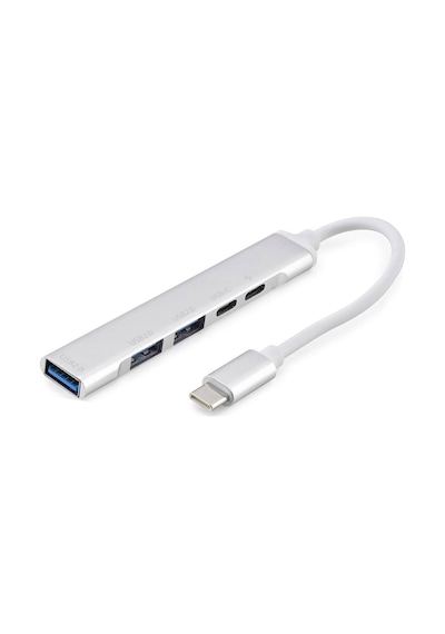 Type-c Hub 5 Port Pd 20w Beyaz Hdx7896 Evimdeyokyok