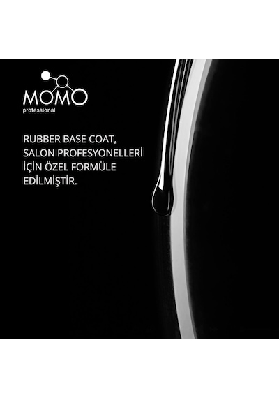 Momo Professional Kalıcı Oje İçin Rubber Base Coat 9 ML