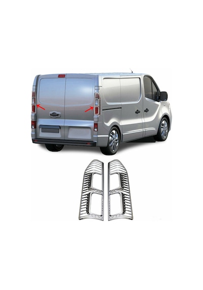 Opel Vivaro Stop Çerçevesi Abs 2Prç 2015 ve Üzeri