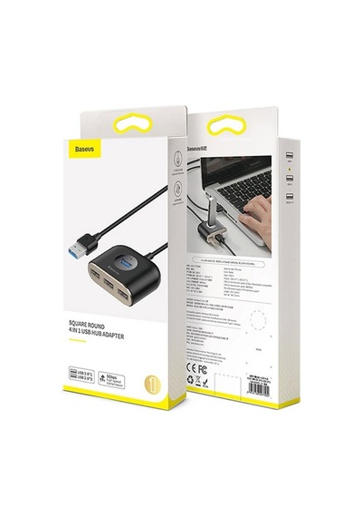 Baseus Square 4 In 1 100 CM USB Hub