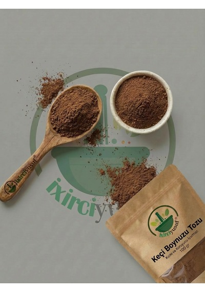 İxirciyusuf Keçiboynuzu Tozu Keçi Boynuzu Tozu Harnup Tozu Carob Powder Doğal 100 G