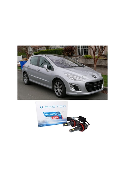 Peugeot 308 Kısa Far Ampulü H7 Ultimate Yeni Seri Beyaz 2007-2013