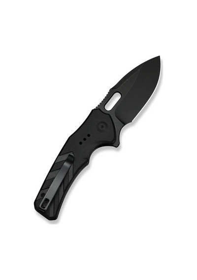 Civivi Vexron Milled Black G10 Handle Black Stonewashed 14c28n Blade Kamp Çakı Siyah