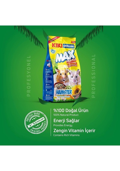 Kemirgen Max Menu Hamster Yemi 500 Gr. Kg305