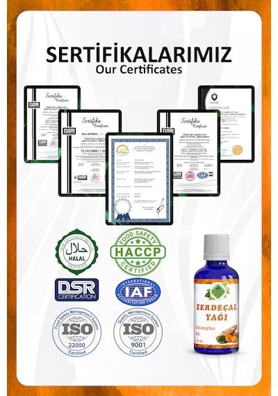 Zerdeçal Yağı Turmeric Essential Oil 20 Ml.
