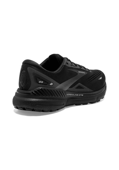 Brooks Kadın Adrenaline Gts 23, Konforlu Ve Tamamlayıcı Koşu Ayakkabısı Siyah