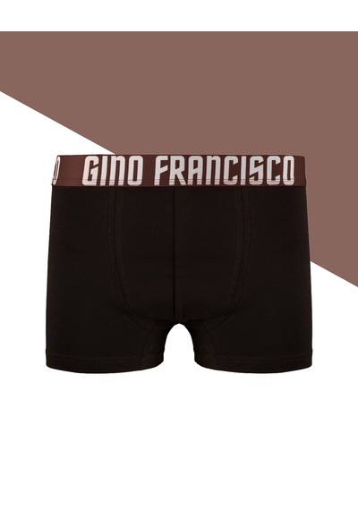 Gino Francisco Erkek Boxer 3'lü Paket Pamuklu Esnek Rahat Kesim Forest Collection Premium Kutulu Set Yeşil - Siyah - Kahverengi