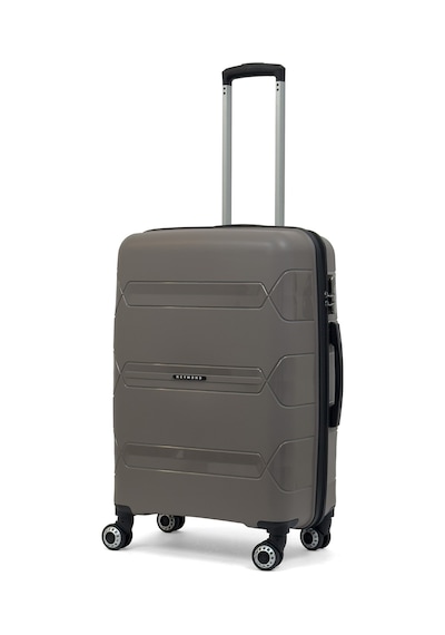 Reymond Luggage Lucas Polipropilen Kırılmaz Valiz, Orta Boy Taş