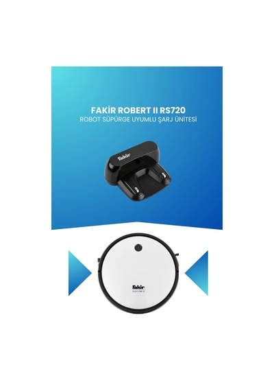 Fakir Robert Iı Rs720 Robot Süpürge Uyumlu Şarj Ünitesi