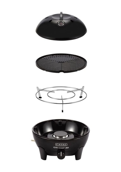 Citi Chef 40 Ef Siyah 40cm Portatif Gazlı Barbekü Diğer