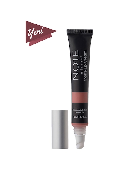 Note Cosmetique Mineral Matte Lip Cream Yarı Mat Bitişli Likit Ruj 01 Naked Kiss - Nude