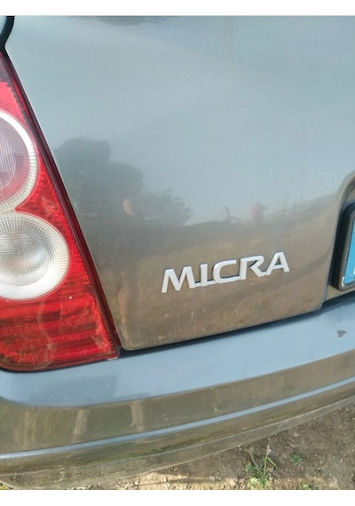 Nissan Micra Yazısı 1 Adet Siyah