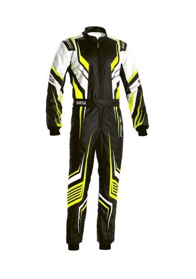 Sparco Prime K Fia Onaylı Karting Çocuk Tulumu 140 Beden Sarı