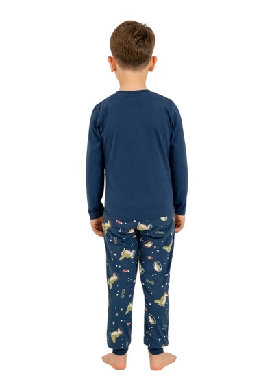 Rolypoly Rp3862c Erkek Çocuk Uzun Kol Pijama Takım Lacivert