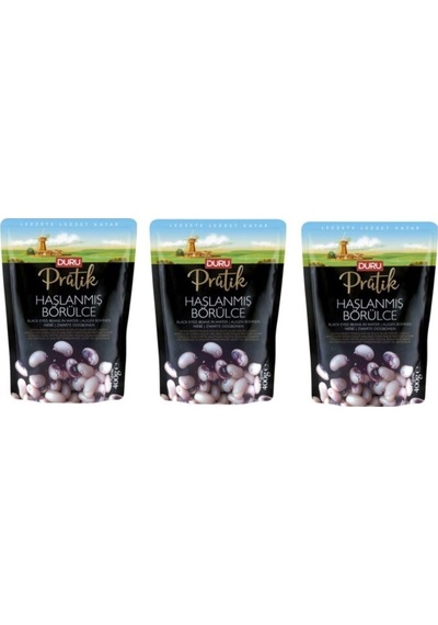 Pratik Haşlanmış Börülce 400 Gr X 3 Adet