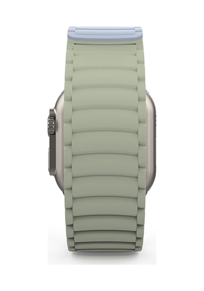 Apple Uyumlu  Watch Ultra / Watch Ultra 2 49mm Strap Manyetik Mıknatıslı Silikon Kordon Kayış