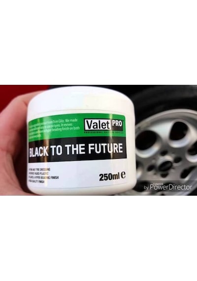 Valet Pro Black To The Future Plastik Trim Parlatıcı Jel 250Ml