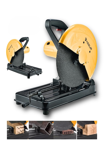 Assur ASR619 2000W 55MM Profil Metal Kesme Sarı