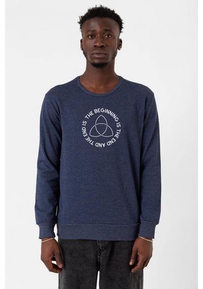 Dark The Beginning İndigo Erkek 2ip Sweatshirt İndigo