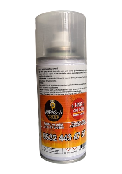 Avrasya Arıcılık Schutz Oğul Yakalama Spreyi 150 Ml