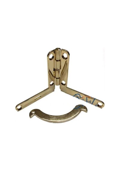 Muhtelif Makaslı Menteşe - 16x36x76mm, Gold, 1 Adet Diğer