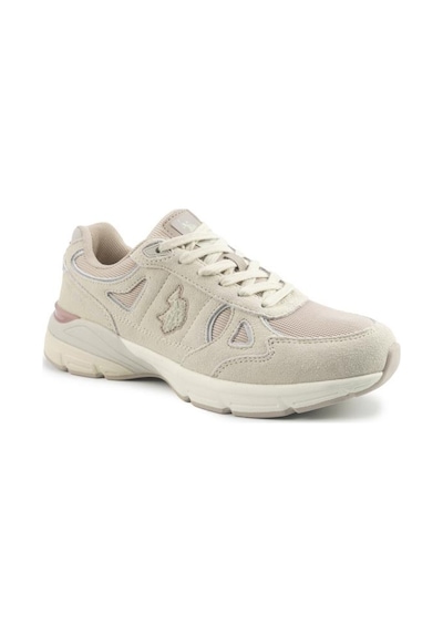 U.s. Polo Assn. Noe 5pr 102021443 Kadın Spor Ayakkabı Bej 36-40 Bej