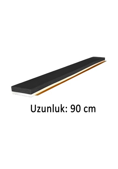 5 Adet Yapışkanlı Kapı Altı Eşik Süngeri İnce Köpük Soğuk İzolasyon Bandı Fitili 90 Cm