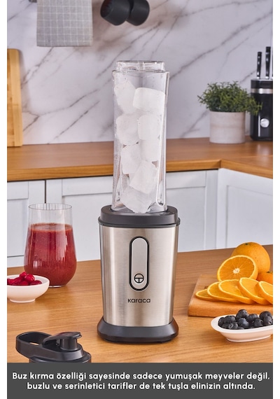 Karaca Smooth And Crush 500 W Personal Kişisel Smoothie Blender