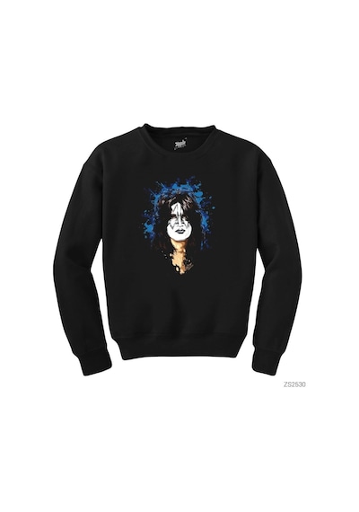 Kiss Tommy Thayer Siyah Sweatshirt