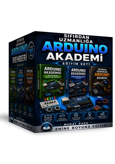 Sıfırdan Uzmanlığa Arduıno Akademisi Eğitim Seti
