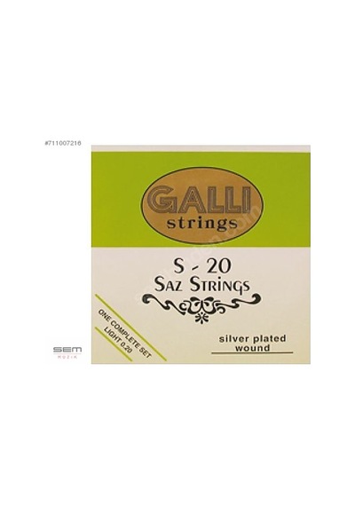 Galli S-20 Uzun Sap Bağlama Teli