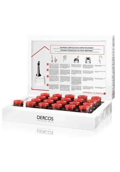 Vichy Dercos Aminexil Clinical 5 Kadın Saç Bakım Serumu 21 x 6 ML