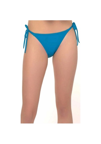 Alfa Aksesuar 03 Black Spade Bayan Alt Bikini 8253 Saks Mavi