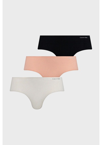 Calvin Klein Bayan Külot 000qd3559e Wam Siyah-beyaz-pudra Siyah-beyaz-pudra