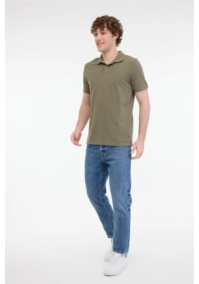 Kinetix Mb Pam 12sn328 5fx Haki Erkek Kısa Kol T-shirt Haki