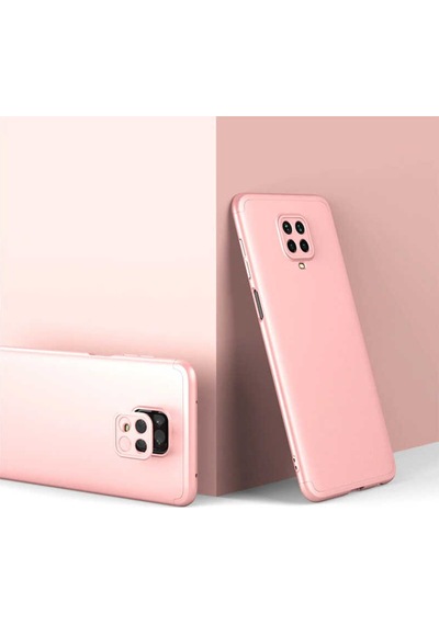 Xiaomi Redmi Note 9s Kılıf Zore Ays Kapak Rose Gold