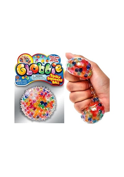Globbie Yumuşak Fışkıran Stress Giderici Renkli Top